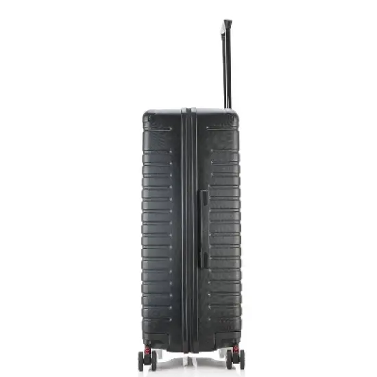 InUSA Deep Lightweight Hardside Large Checked Spinner Suitcase image {5}