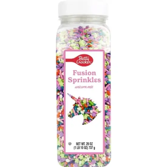 Betty Crocker Party Size Unicorn Fusion Sprinkle Bottle - 26oz image {3}