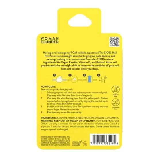 ONYX Professional Hard as Hoof S.O.S Nail Patches - 20ct image {10}