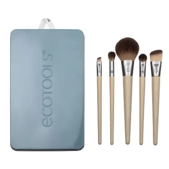 EcoTools Fresh Face Everyday Makeup Brush Set - 5pc image {2}