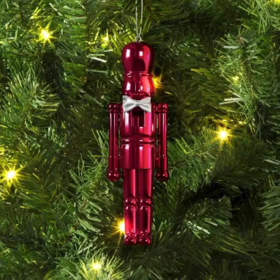 Christmas Plastic Nutcracker Ornament Hot Pink - Wondershop&trade; image {1}