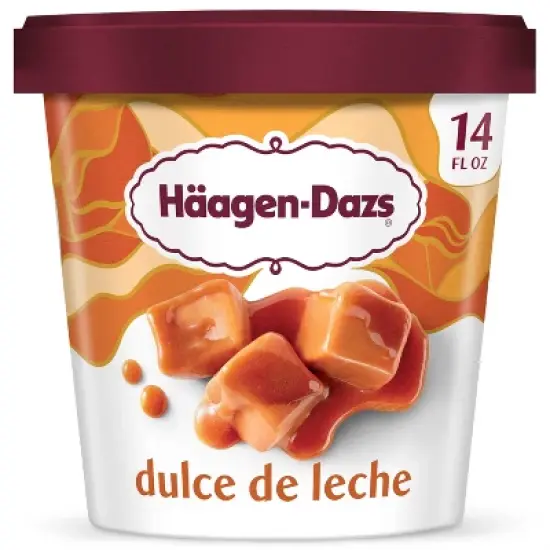 Haagen-Dazs Dulce de Leche Caramel Ice Cream - 14 fl oz image {15}