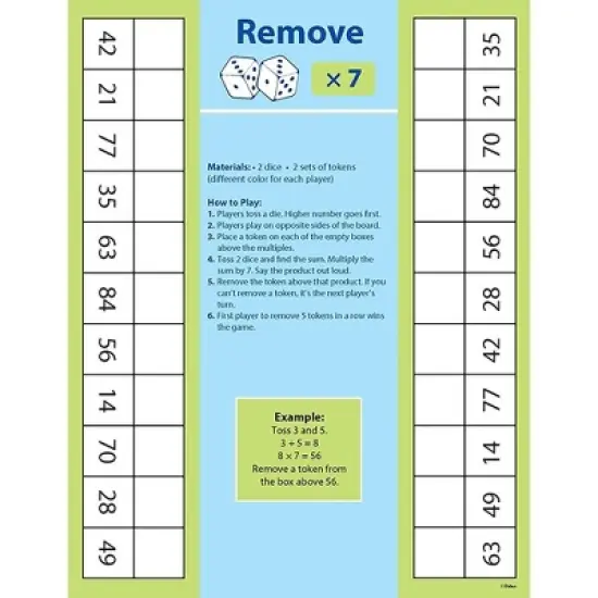 Didax Dice Games for Multiplication Mastery image {3}