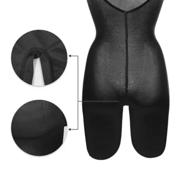 Unique Bargains Women Shapewear Tummy Control Full Bust Bodysuit Butt Lifter Thigh Traceless Slimmer image {5}