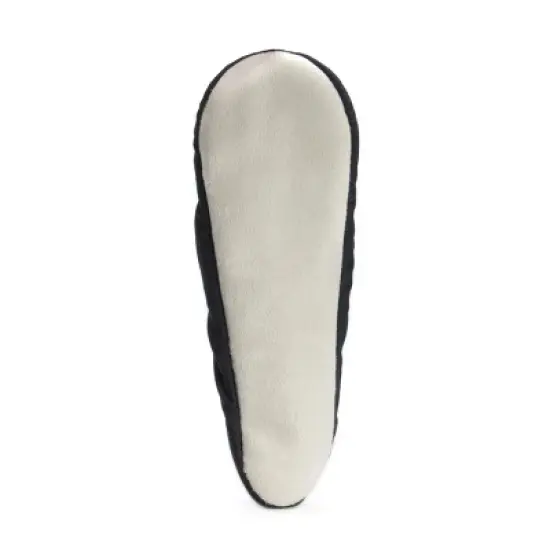 Softones by MUK LUKS Women's Stretch Satin Ballerina Slipper image {3}