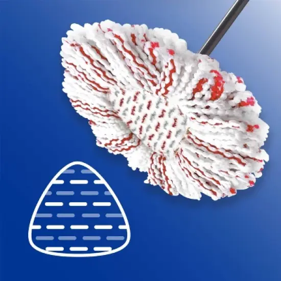 O-Cedar EasyWring Deep Clean Mop Refill image {3}