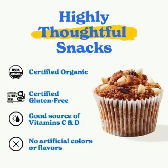 MadeGood Snack Bars Berry Vanilla Oat Cups - 1.23oz/5ct image {2}