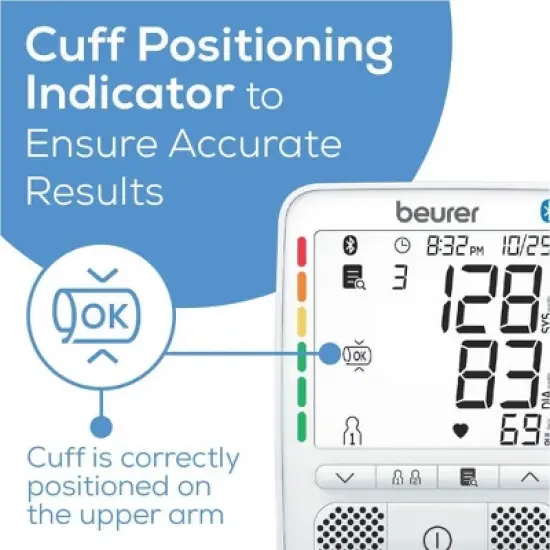 Beurer BM92 Upper Arm Blood Pressure Monitor image {2}