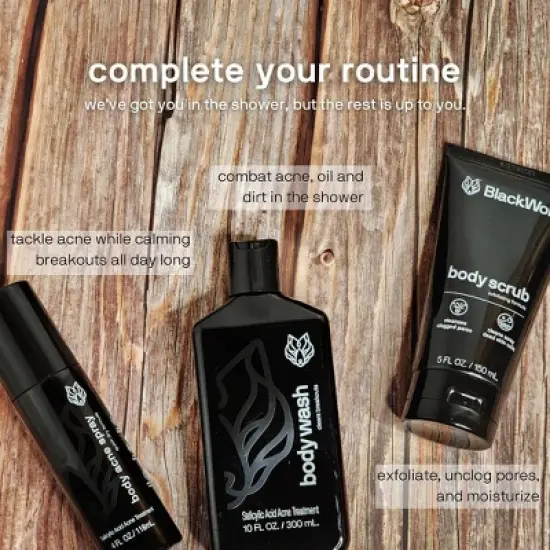 Black Wolf Sonic Scrubber - Powered Body and Face Brush image {5}