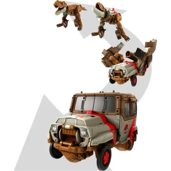 Jurassic World Fierce Changers Chase 'N Roar Tyrannosaurus Rex Action Figure image {3}