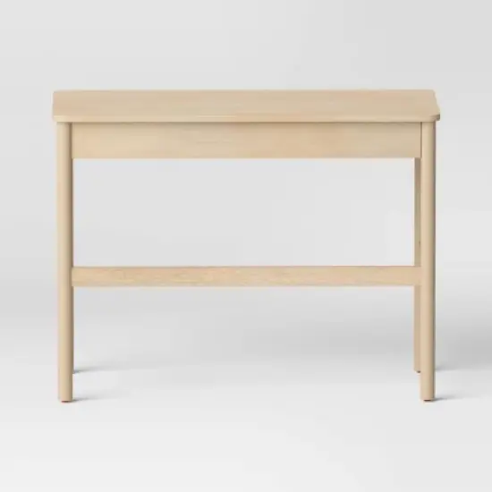 Scandi Desk with Drawers Natural - Room Essentials&trade; image {3}