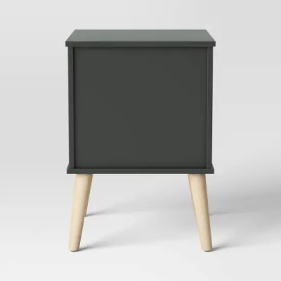 Modern Kids' Nightstand Dark Gray - Pillowfort&trade; image {4}