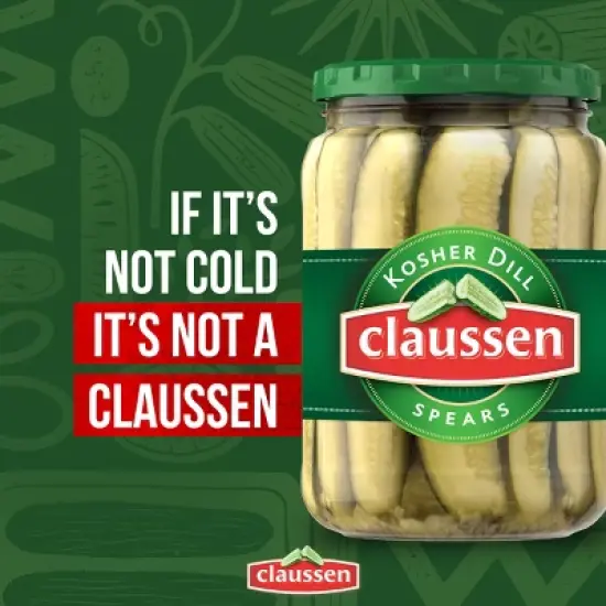 Claussen Dill Pickle Spears - 24 fl oz image {3}