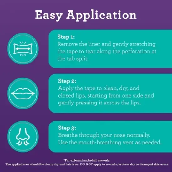 GuruNanda Mouth Tape with Travel Cases - 60ct image {6}