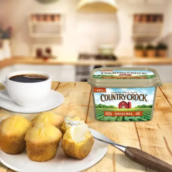 Country Crock Original Vegetable Oil Spread Tub - 15oz image {2}