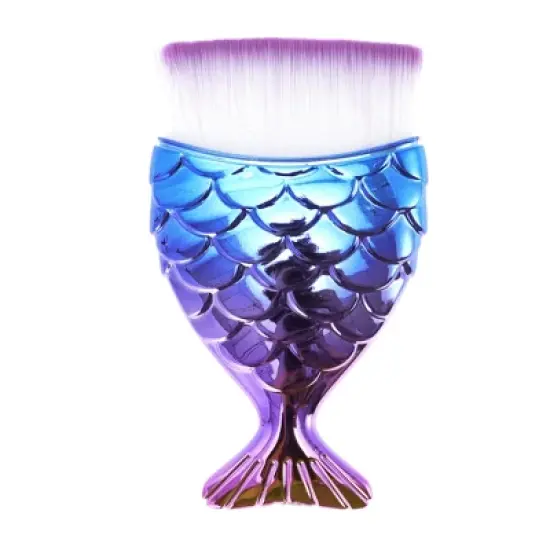 Unique Bargains Mermaids Shape Foundation Brush 1 Pc image {8}