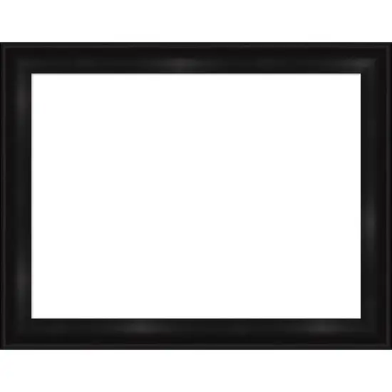 Amanti Art 22"x28" Grand Black Narrow Framed Magnetic Dry Erase Board image {10}