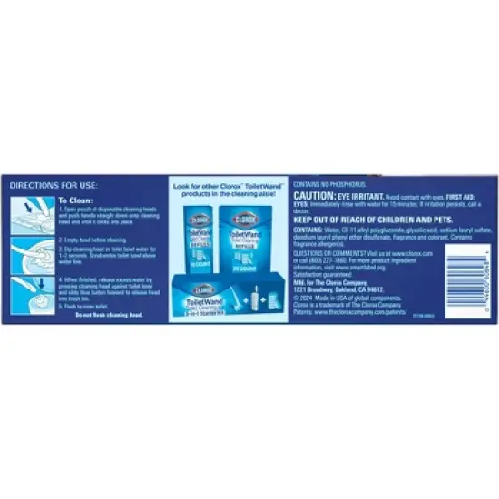 Clorox Scentiva Coconut and Waterlily ToiletWand Pad Cleaner Refills - 10ct image {13}