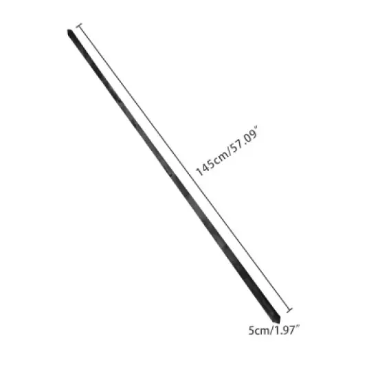 Allegra K Men's Skinny Ties Satin Solid Self-tied Necktie for Wedding Business image {2}