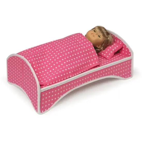 Badger Basket Trolley Doll Travel Case with Bed image {4}
