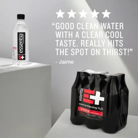 Essentia Ionized Alkaline Water Bottles - 6pk/16.9 fl oz image {5}