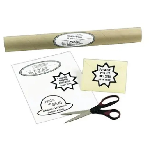 Avery Full-Sheet  Shipping Labels, 8.5" x 11", White, 100 Labels (5165) image {8}