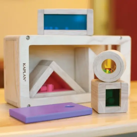 Guidecraft Rainbow Sound Blocks - 5 Pcs image {4}
