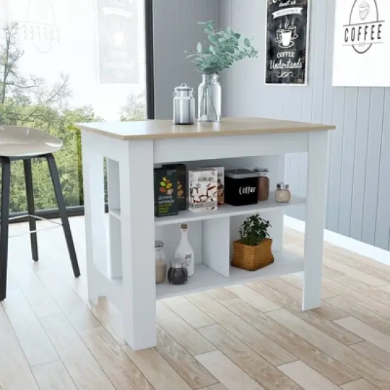 Lindon Kitchen Island - RST Brands image {1}