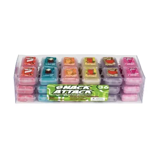 Geddes Snack Attack Scented Kneaded Erasers - 36 per display image {5}