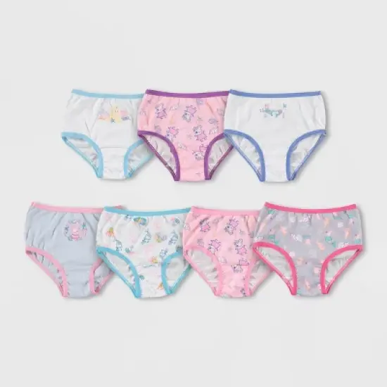 Toddler Girls' Peppa Pig 7pk Briefs image {1}