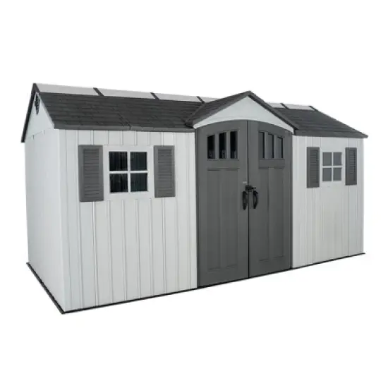 Lifetime 15' Outdoor Storage Shed image {10}