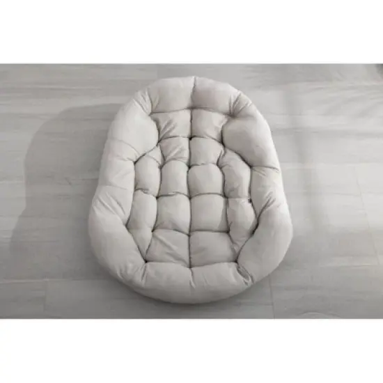 SKRAN Outdoor Rattan Rocking Chair,Padded Cushion Rocker Recliner Chair Outdoor for Front Porch, Living Room, Patio, Garden image {3}