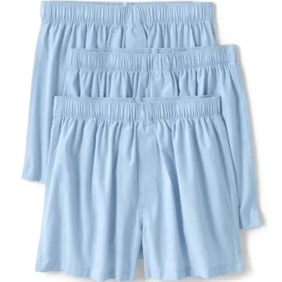 Lands' End Men's Poplin Boxers (3-pack) image {4}