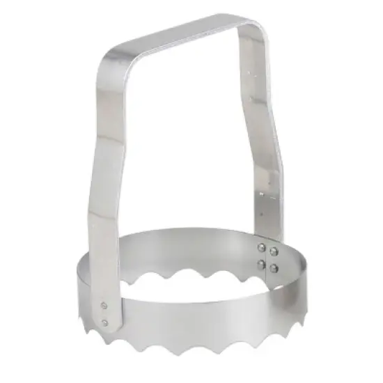 HIC Kwik-Kut Serrated Tooth Edge Food Chopper, Stainless Steel image {1}