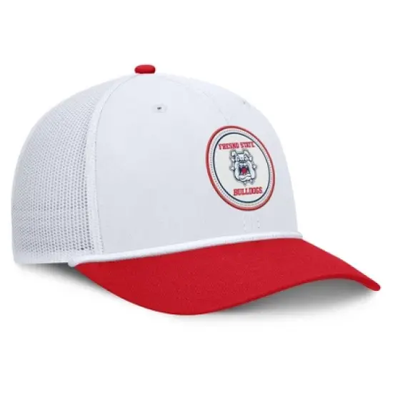 NCAA Fresno State Bulldogs Structured Mesh Snapback Hat image {2}