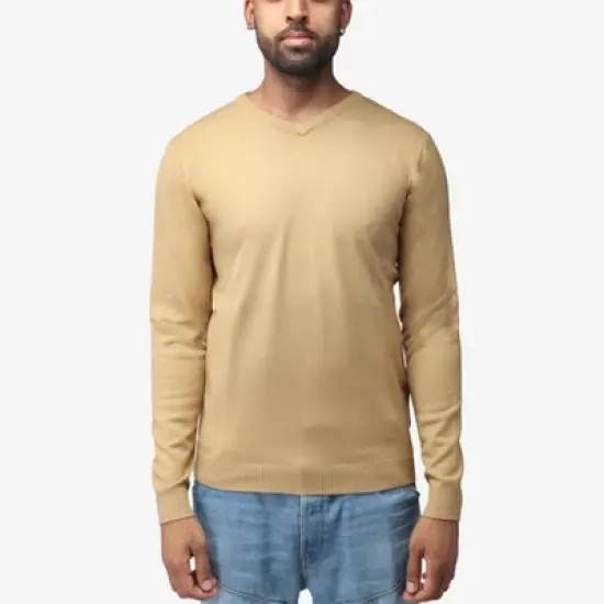 X RAY Men's Slim Fit Pullover V-Neck Sweater, Sweater for Men Fall Winter (Available in Big & Tall) image {12}
