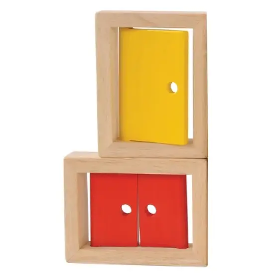 Marvel Education Company Wooden Doors and Windows - 5 Piece Set image {1}