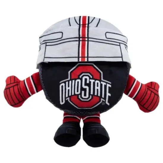Bleacher Creatures Ohio State Buckeyes 8" Kuricha Hockey Puck Plush image {3}
