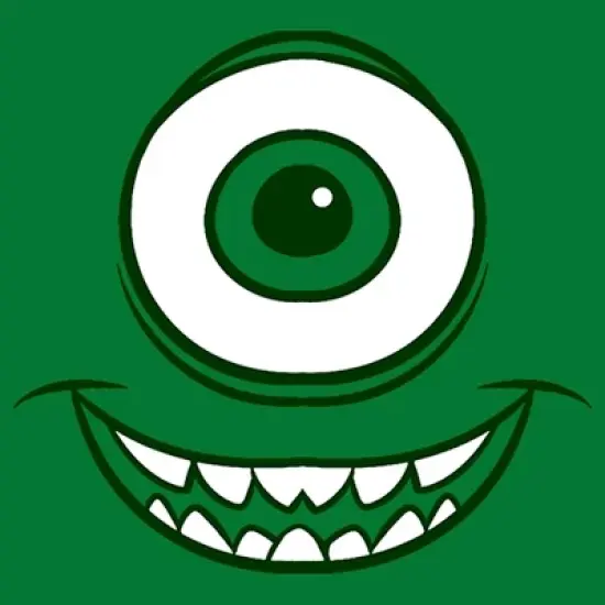 Men's Monsters Inc Mike Wazowski Eye Sweatshirt image {1}