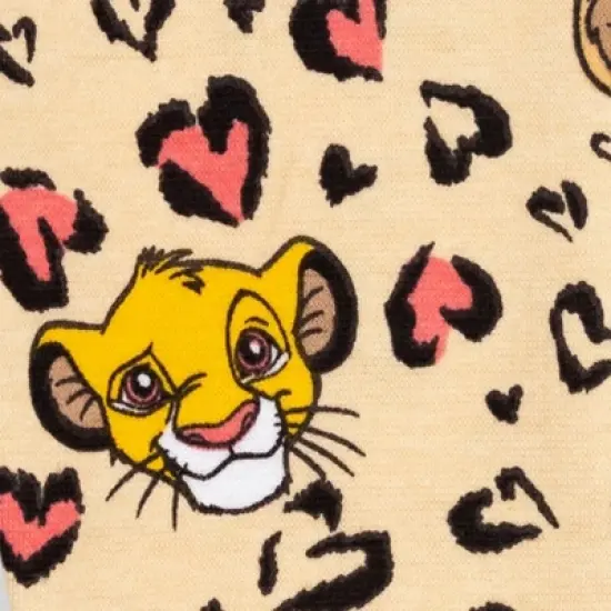 Disney Lion King Simba Baby Girls Fleece Pullover Hoodie & Leggings image {6}