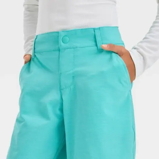 Boys' Hybrid Solid Swim Shorts - art class&trade; Turquoise Green image {1}