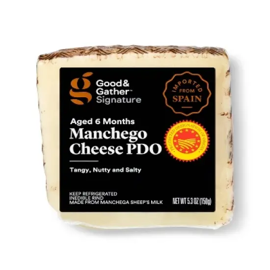 Signature Manchego Cheese - 5.3oz - Good & Gather&trade; image {3}