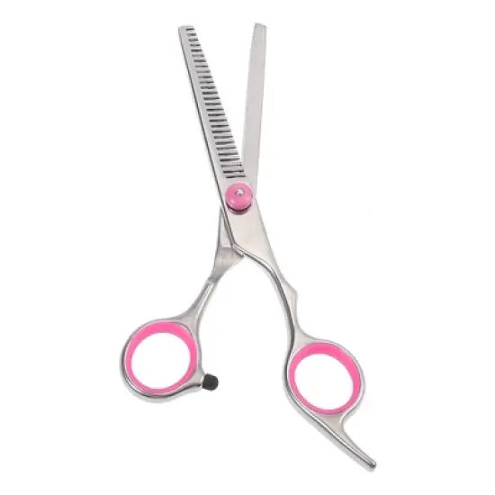 Unique Bargains Upgrade Thinning Scissors for Long Short Thick Hard Soft Hair for Men Women 6.69 Inch Length image {5}