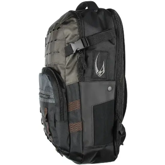 Star Wars The Mandalorian Bounty Hunter Laptop Tech Padded Sleeve Backpack Black image {1}