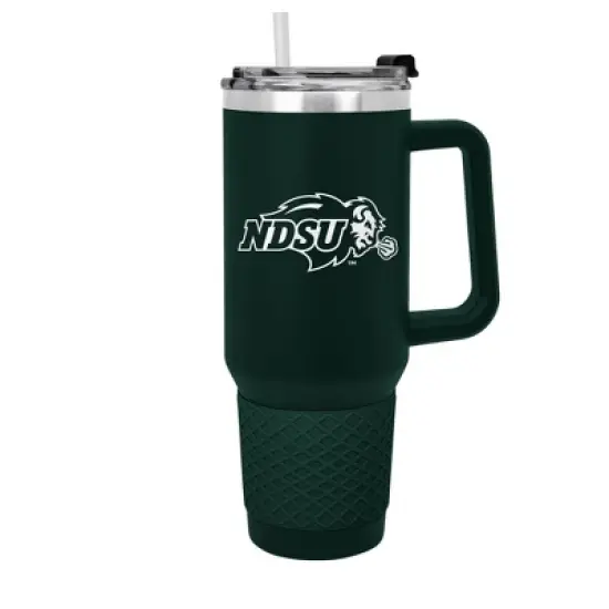 NCAA North Dakota State Bison Colossus Travel Mug - 40oz: Stainless Steel, Silicone Grip image {3}