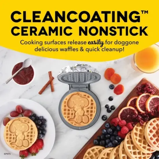 Peanuts x Dash 75th Anniversary Mini Waffle Maker image {4}