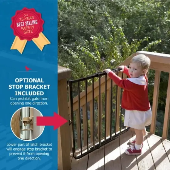Cardinal Gates SS30OD Outdoor Baby & Pet Gate for Stairs image {5}