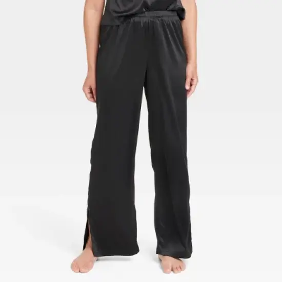 Women's Satin Pajama Pants - Colsie&trade; image {1}