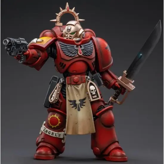 Blood Angels Primaris Lieutenant Tolmeron 1/18 Scale | Warhammer 40K | Joy Toy Action figures image {4}