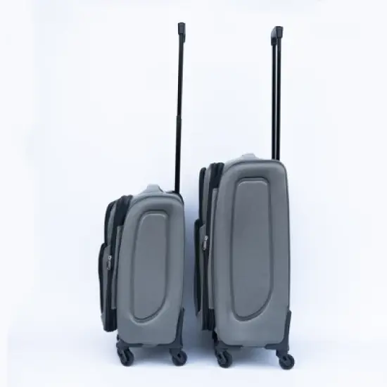 Gulches 2-Piece Softside Luggage Set: 20"+24" Oxford Trolley Cases with 360&iexcl;&atilde; Silent Wheels & Password Lock image {1}